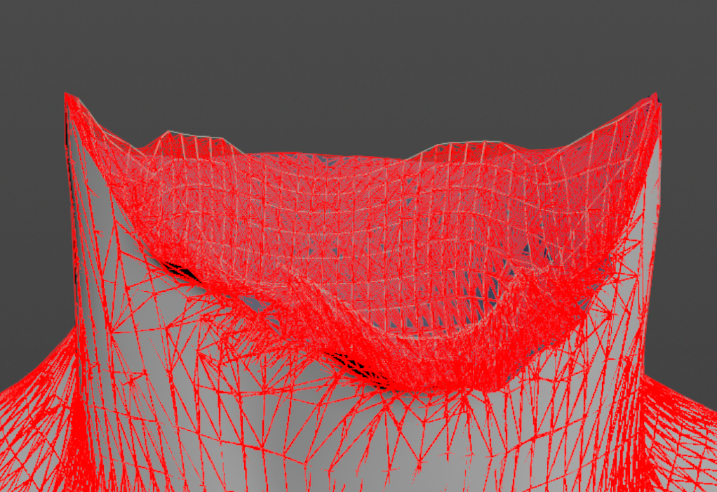 skin editor shape preservation sliding surface debug