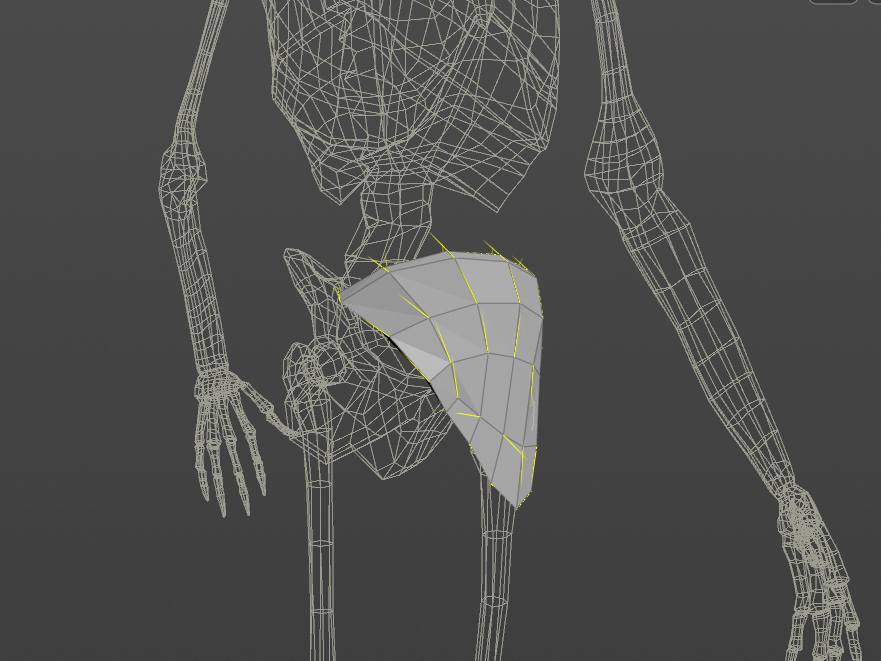 Fiber Projection output example
