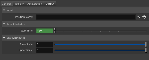 AdnSensorPosition parameter template general tab