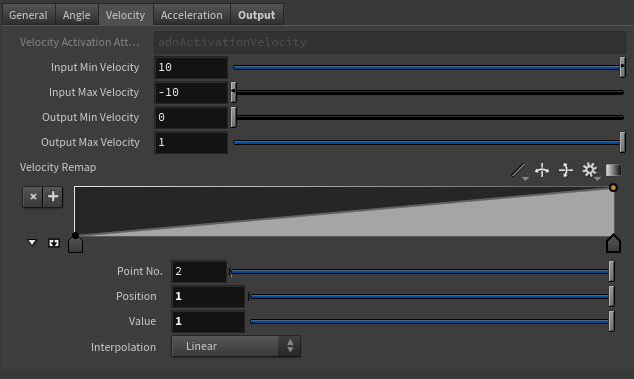 AdnSensorRotation parameter template velocity tab