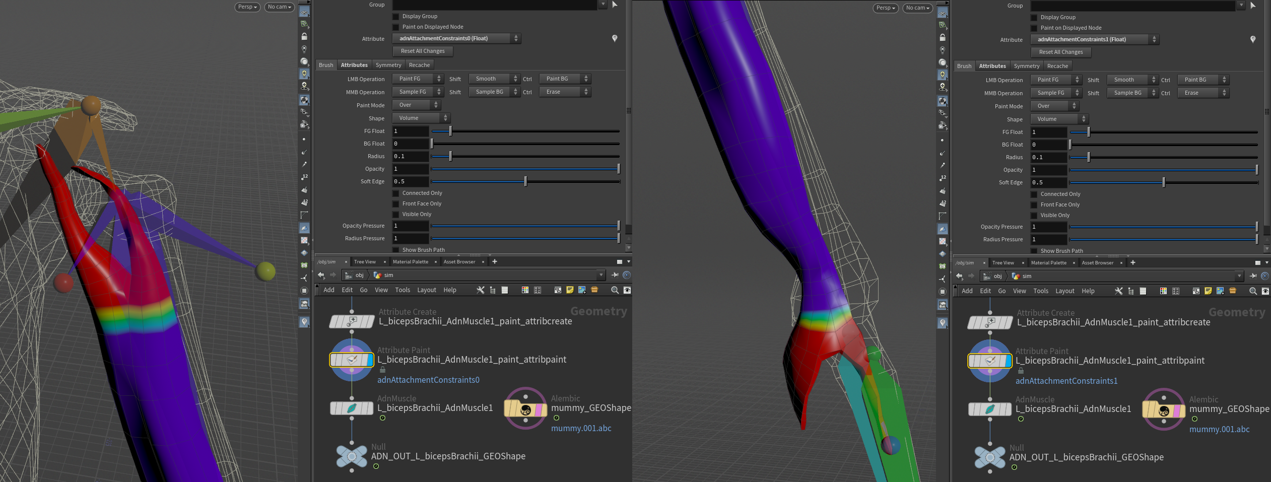 Transform Attachment influences (joints and locators)
