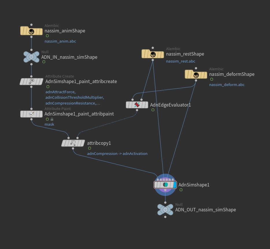 Example of AdnEdgeEvaluator