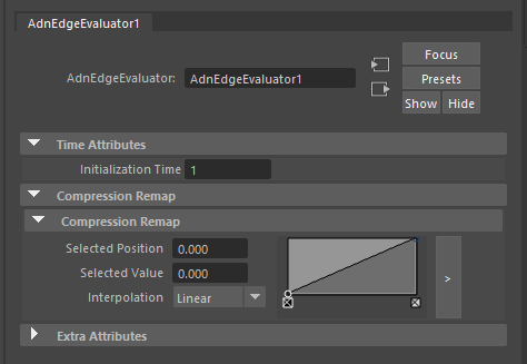 Edge Evaluator attribute editor
