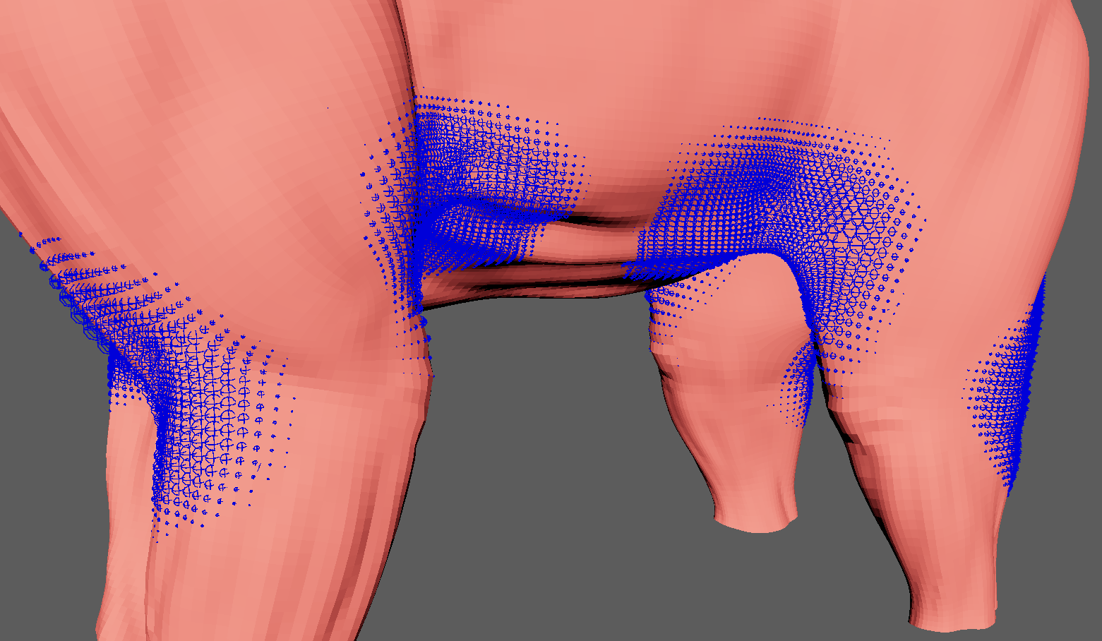 skin self collision volume debug