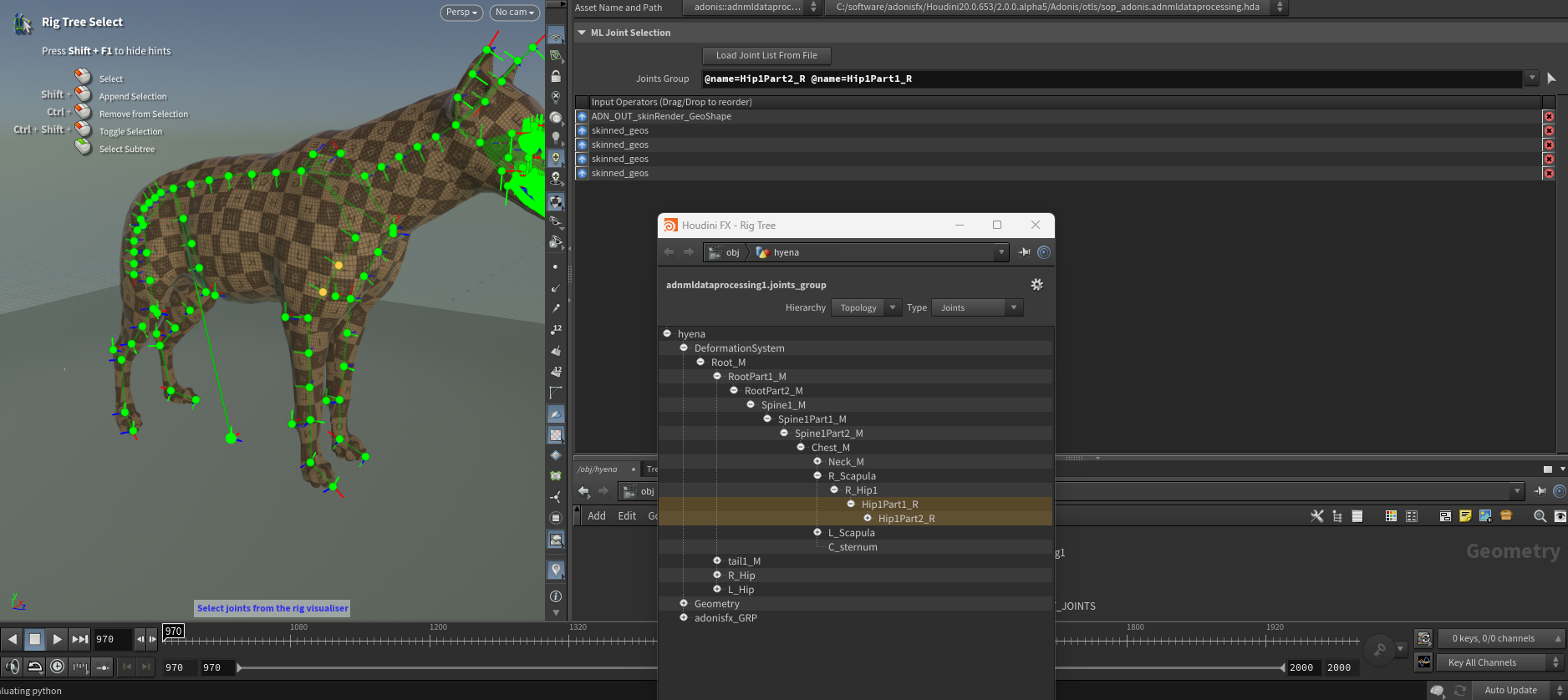 AdnMLDataProcessing joint selector viewer state