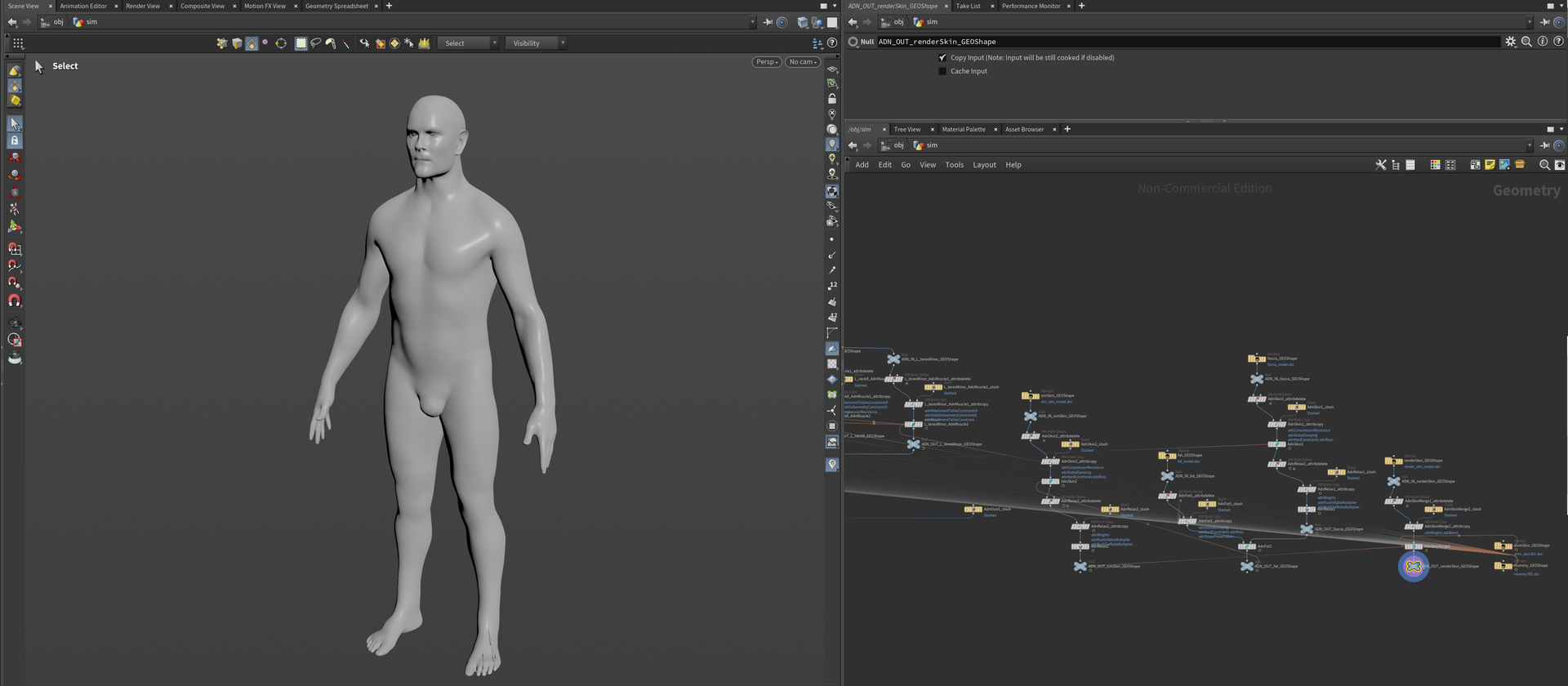Adonis Export Tool exportable scene