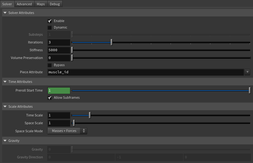 glue parameter template solver