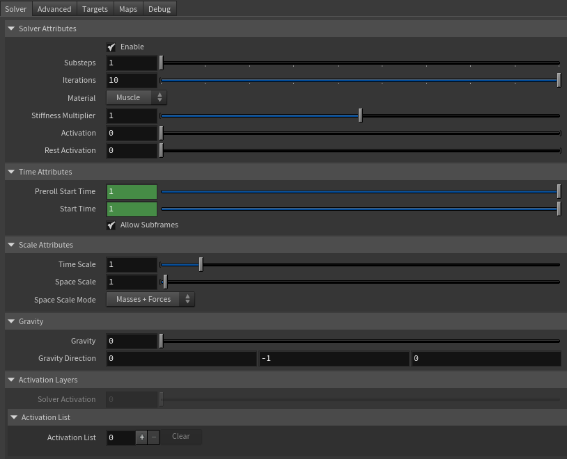AdnRibbonMuscle parameter template solver tab