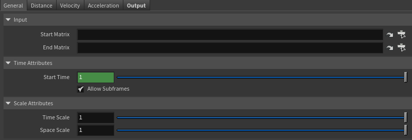 AdnSensorDistance parameter template general tab