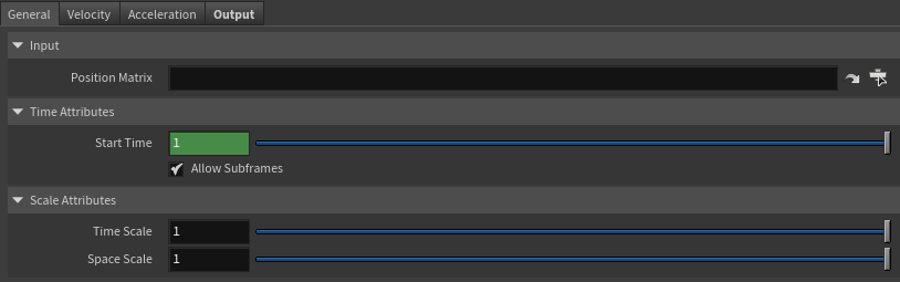 AdnSensorPosition parameter template general tab
