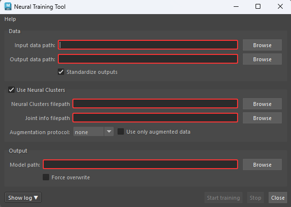 Neural Training Tool