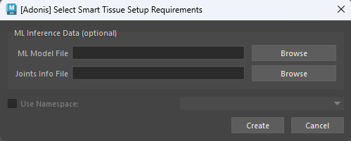 Creator tool for AdnSmartTissue