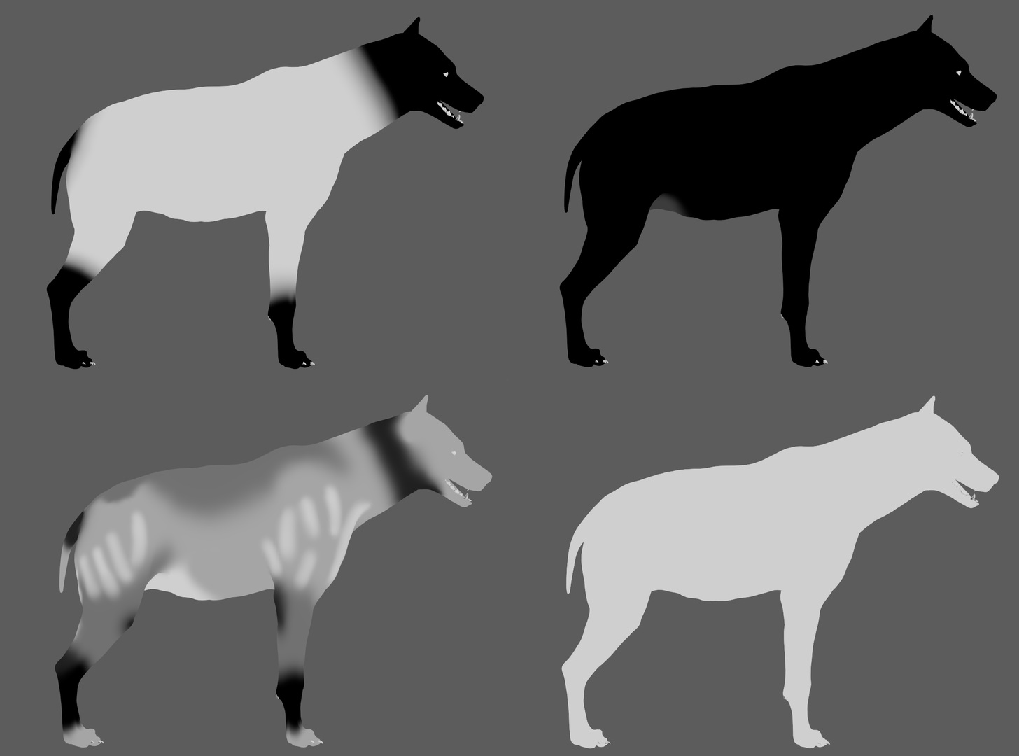 Example of painted maps for AdnSmartTissue