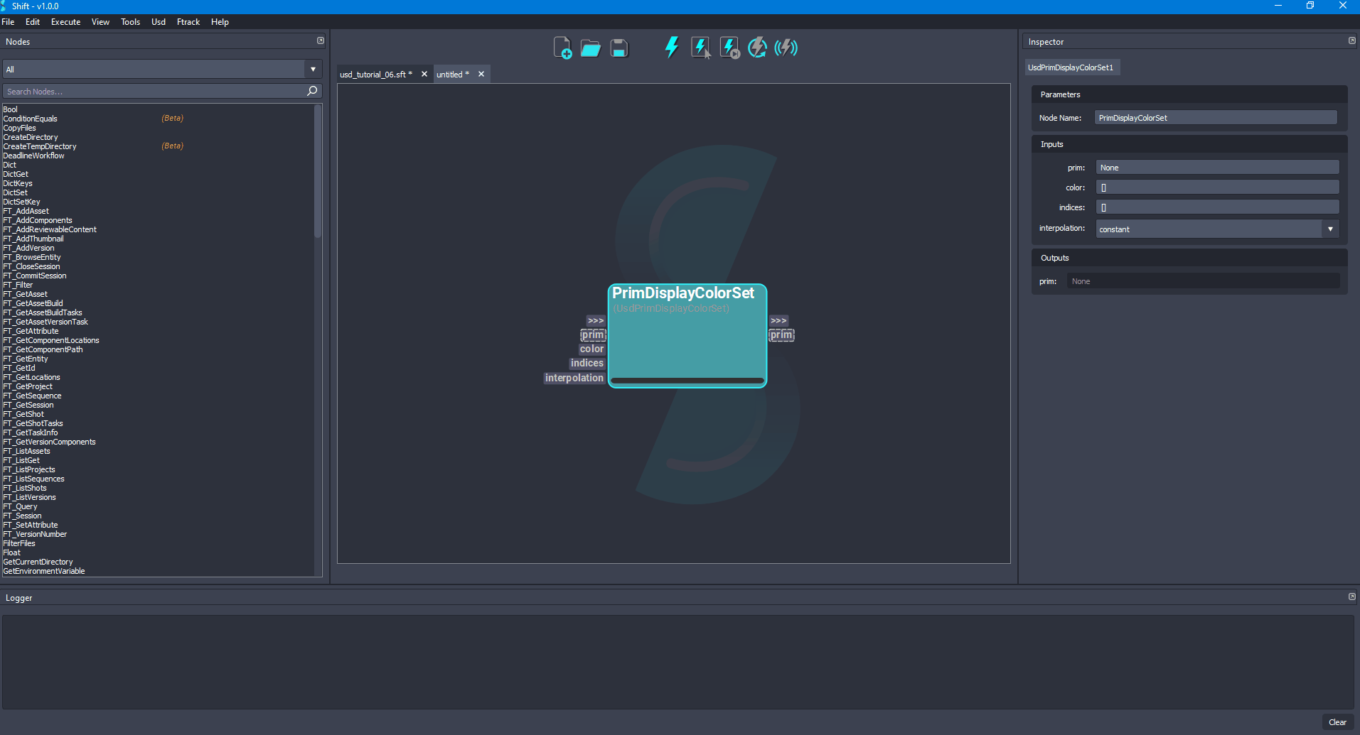 Added the 'Input' node and added the new plugs.